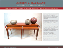 Tablet Screenshot of jdalgaard.dk